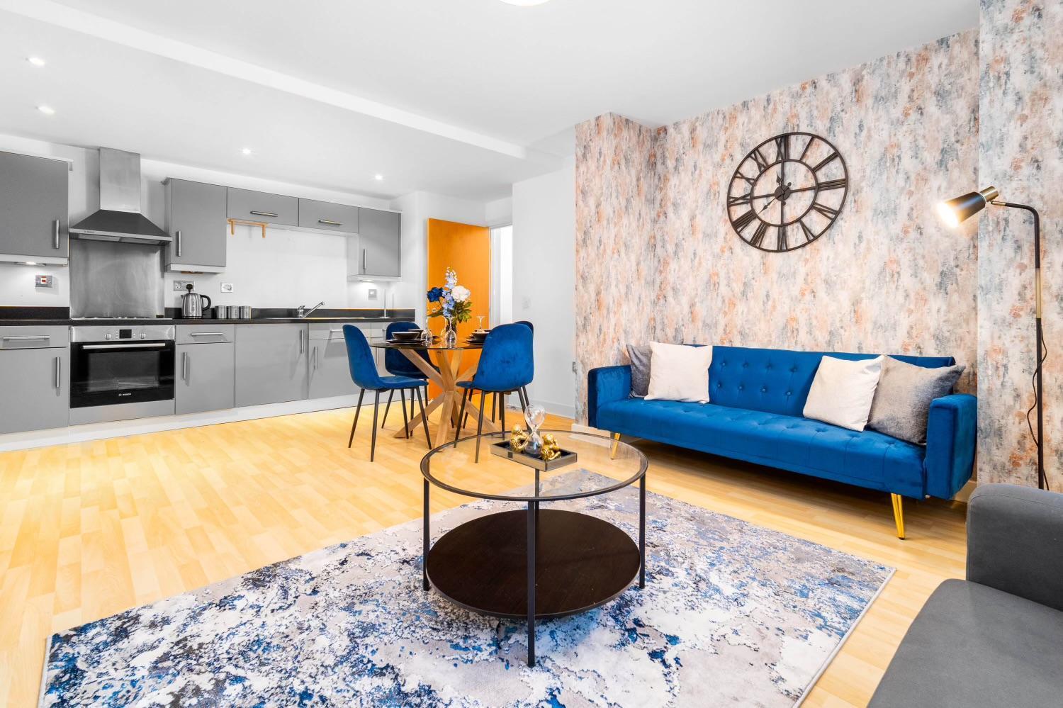 Luxury Sea Blue-Birmingham Central Apartment Esterno foto