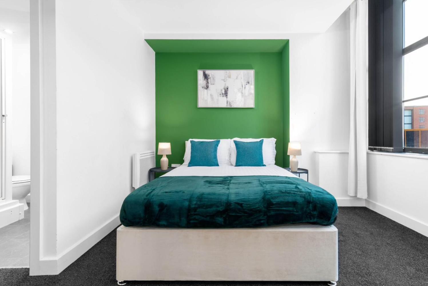 Luxury Sea Blue-Birmingham Central Apartment Esterno foto